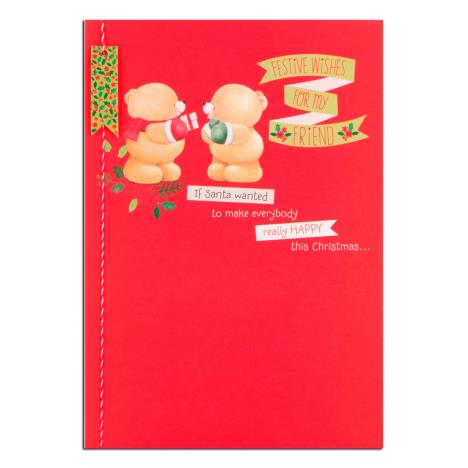 For My Friend Forever Friends Christmas Card